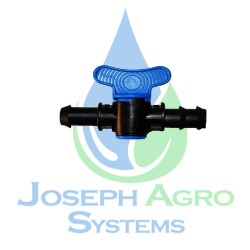 Robinet conector pentru bandă/tub de picurare – tată (Q16 cu piuliță / Q22 cu Layflat 1/2”)